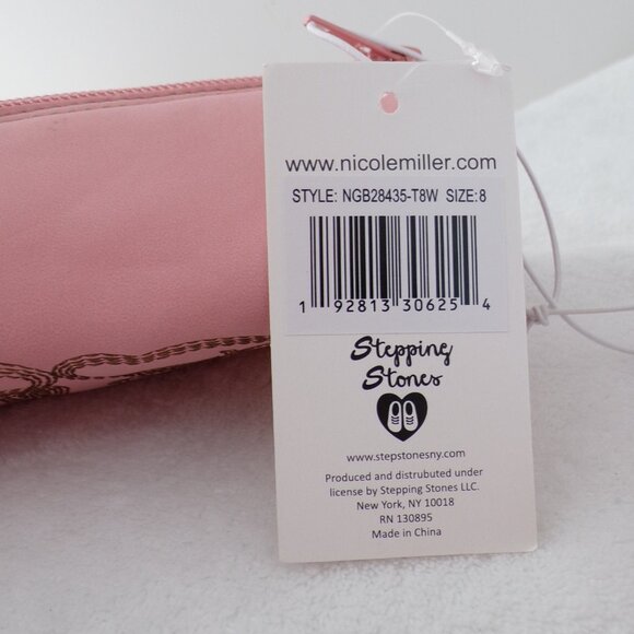 Dusty Pastel Pink Floral Embroidered Western Toddler Cowgirl Boots NWT Defect - Picture 9 of 9